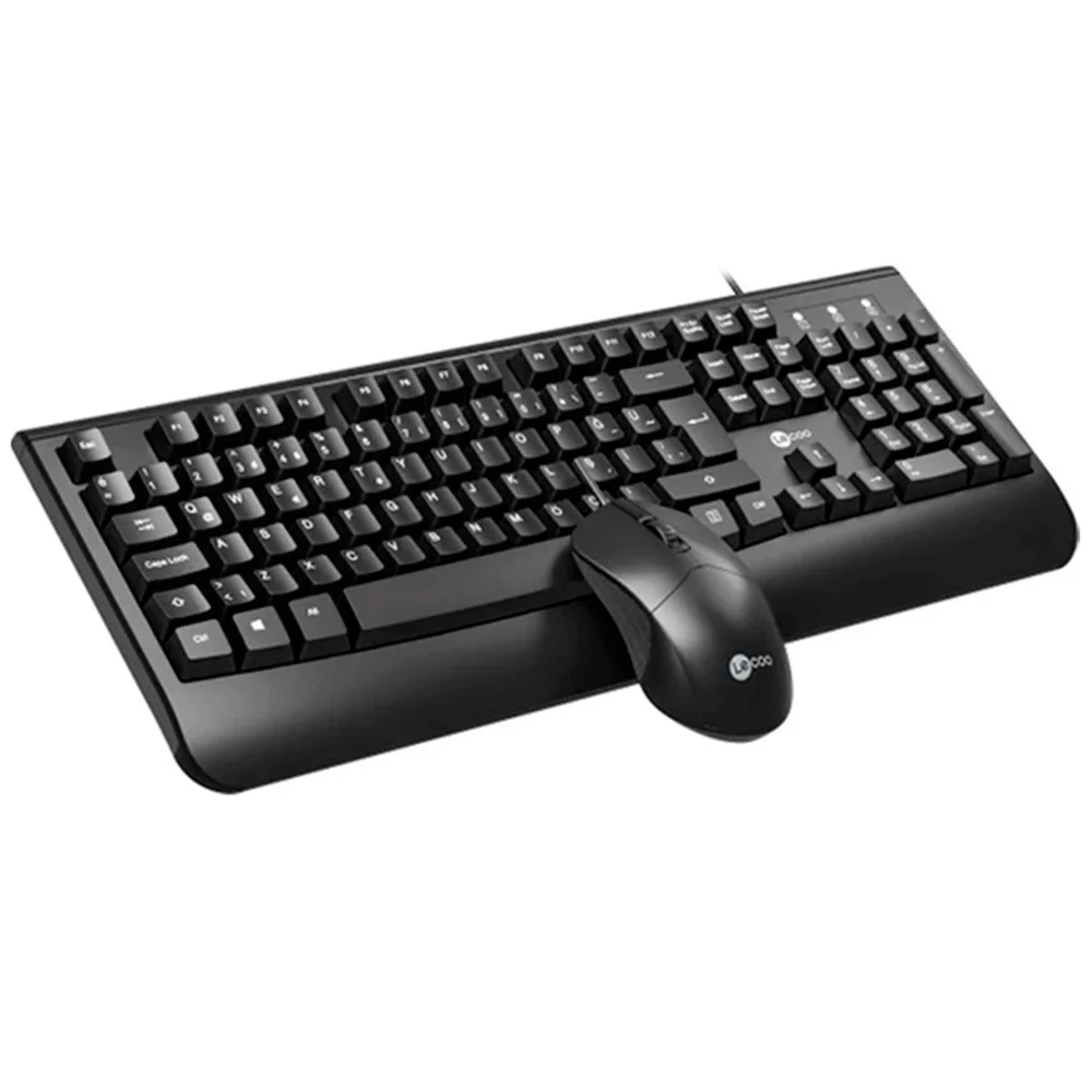 Imagem 3 de 5 do produto Kit Teclado E Mouse Lecoo Cm105 Usb Preto
