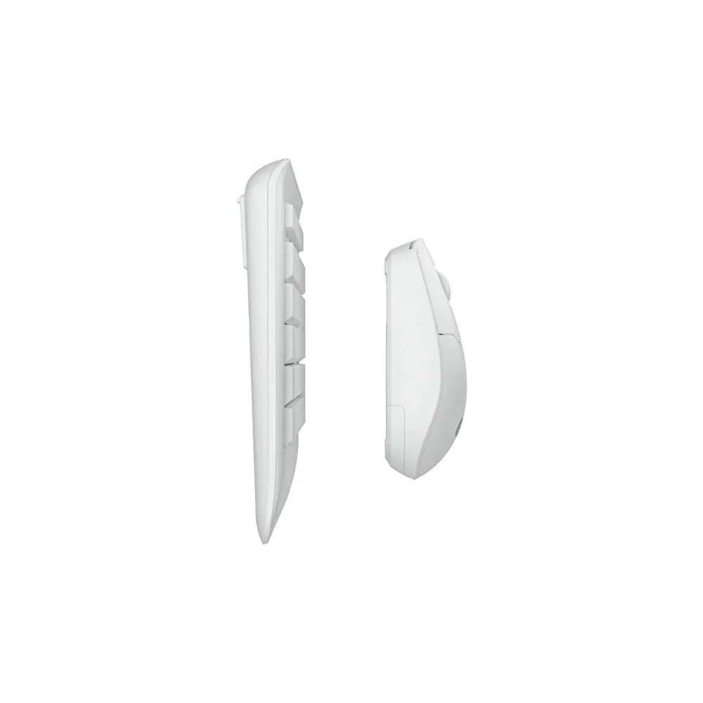 Imagem 2 de 5 do produto Kit Teclado + Mouse Sem Fio Kw202 Branco Lecoo