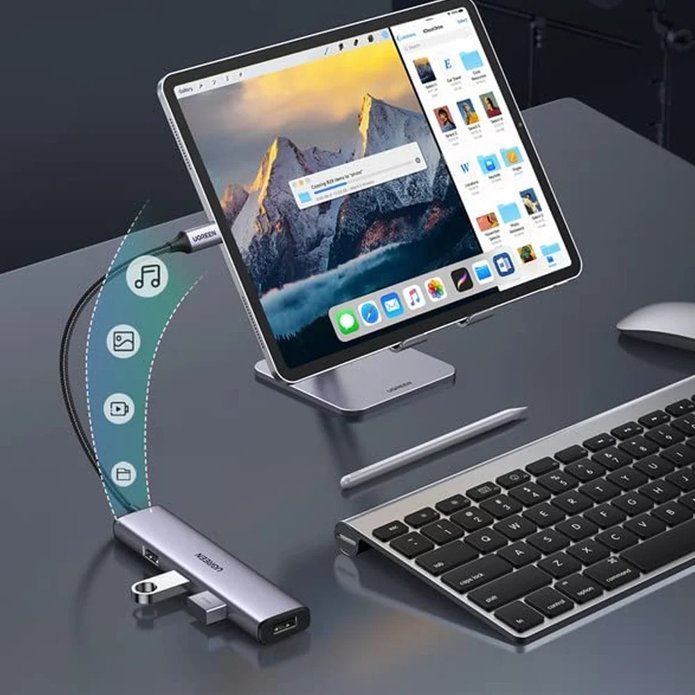 Imagem 2 de 5 do produto Hub Usb-c Ugreen 20841 4 Portas Usb 3.0