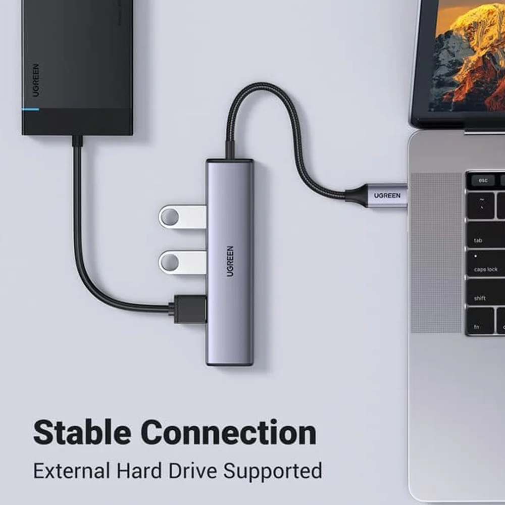 Imagem 4 de 5 do produto Hub Usb-c Ugreen 20841 4 Portas Usb 3.0