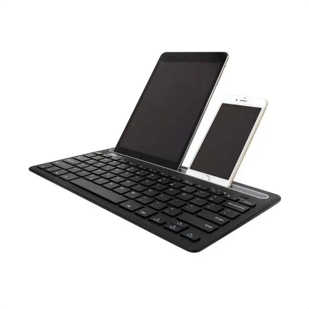 Imagem 4 de 5 do produto Teclado Bluetooth Recarregável Tc502 Plus, Para Pc, Tab, Smart, Preto, Abnt2, Oex