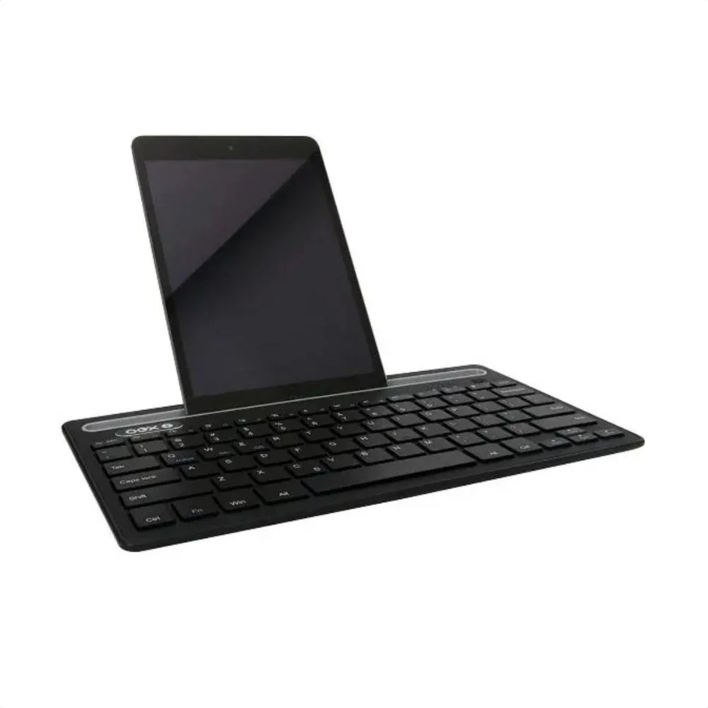 Imagem 5 de 5 do produto Teclado Bluetooth Recarregável Tc502 Plus, Para Pc, Tab, Smart, Preto, Abnt2, Oex