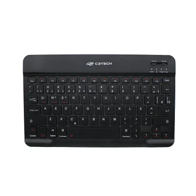 Teclado Mini C3tech K-bt40bk Bluetooth Até 10m Preto