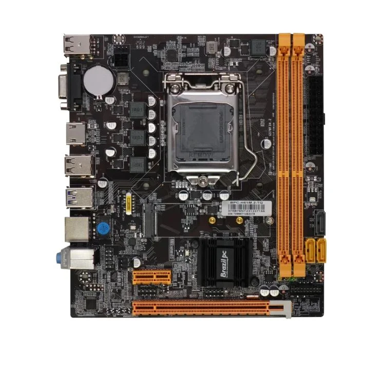 Imagem 5 de 5 do produto Placa-Mãe Brazilpc Bpc-H61m.2-Tg, LGA  1155, DDR3, Chipset Intel H61, M.2, USB, HDMI/VGA, Micro Atx