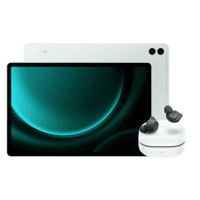 Tablet Samsung Galaxy Tab S9 FE+ 5G, 128GB, 8GB RAM, Tela Imersiva de 12.4".O Novo Galaxy Buds FE é um fone de ouvido totalmente sem fio, para você te