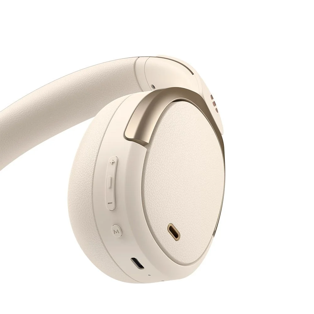 Imagem 2 de 5 do produto Fone De Ouvido Edifier Wh950nb Marfim Bluetooth 5.3 Cor:marfim
