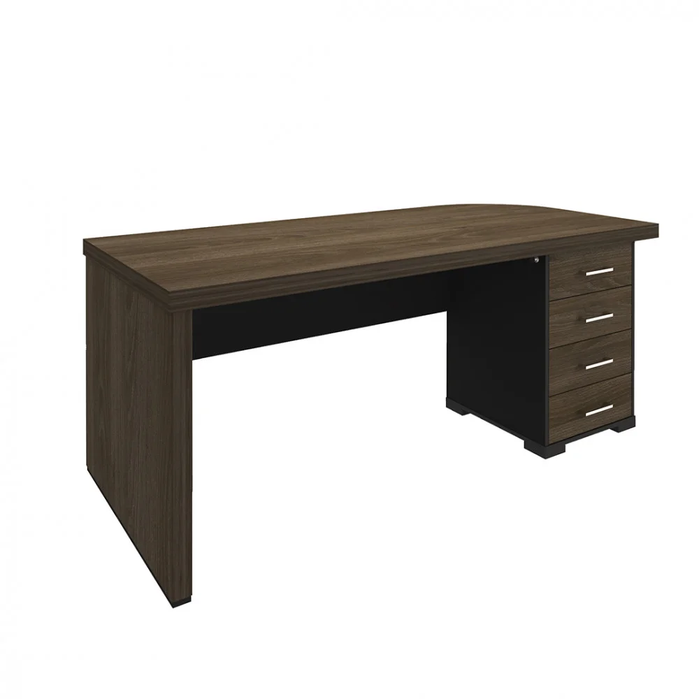 Imagem 3 de 5 do produto Mesa Artany Tamburato Com Gavetas Lado Direito