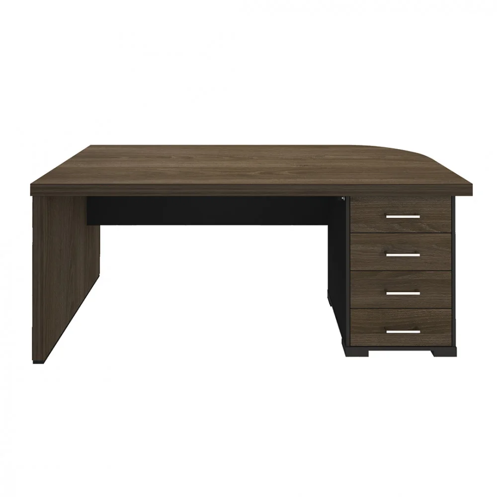 Imagem 4 de 5 do produto Mesa Artany Tamburato Com Gavetas Lado Direito
