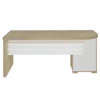 Mesa Artany Tamburato Com Gavetas Lado Esquerdo