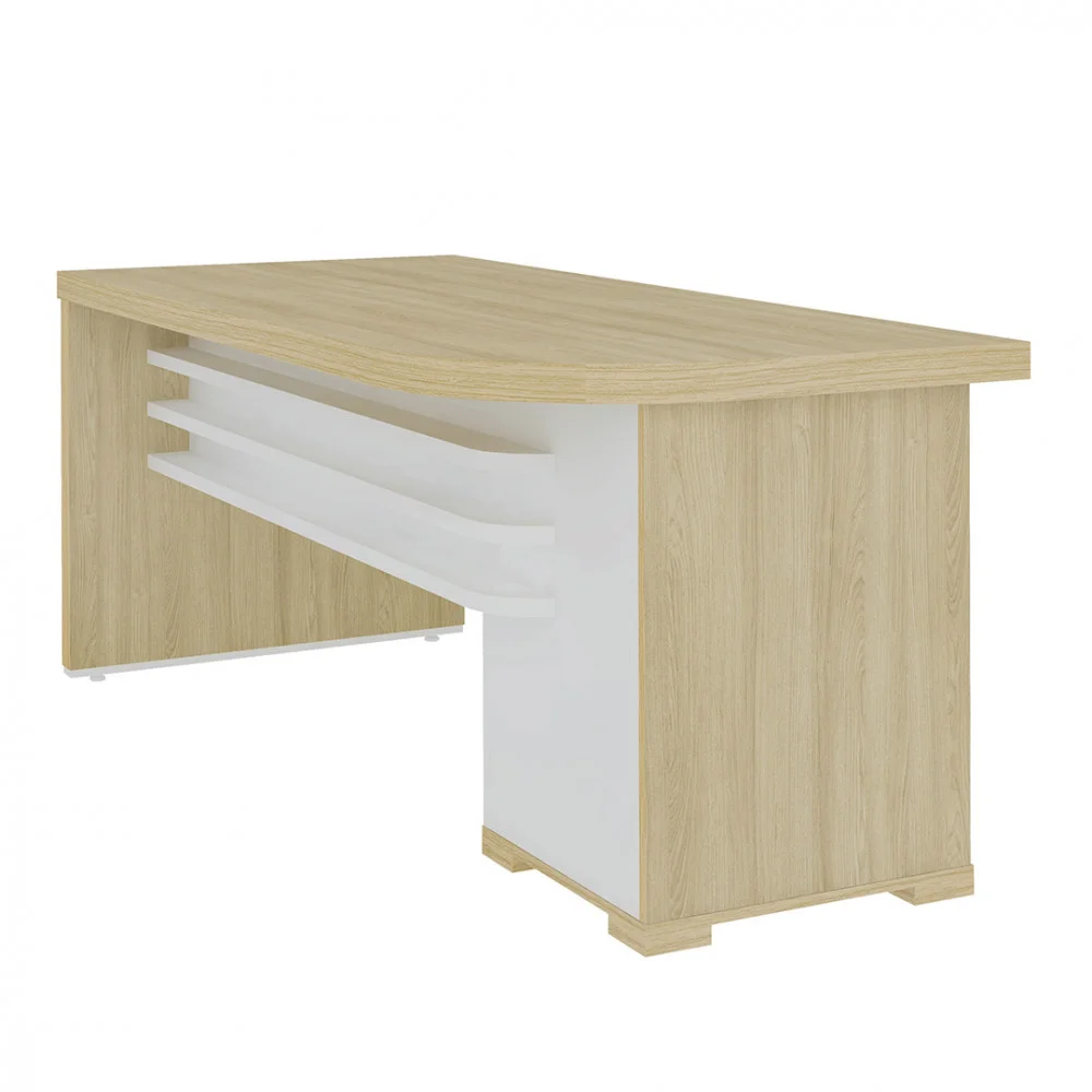 Imagem 2 de 5 do produto Mesa Artany Tamburato Com Gavetas Lado Esquerdo