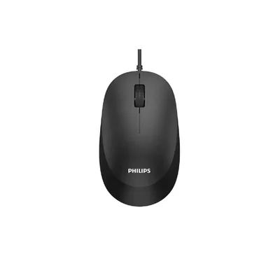 Mouse Philips Spk7207bl, 1200 Dpi, 3 Botões, Usb, Preto
