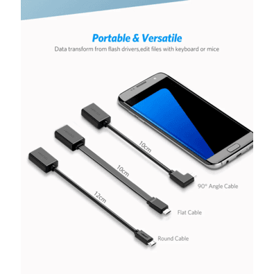 Micro Usb Otg Ugreen Adaptador De Cabo Para Telefone Celular 1ps