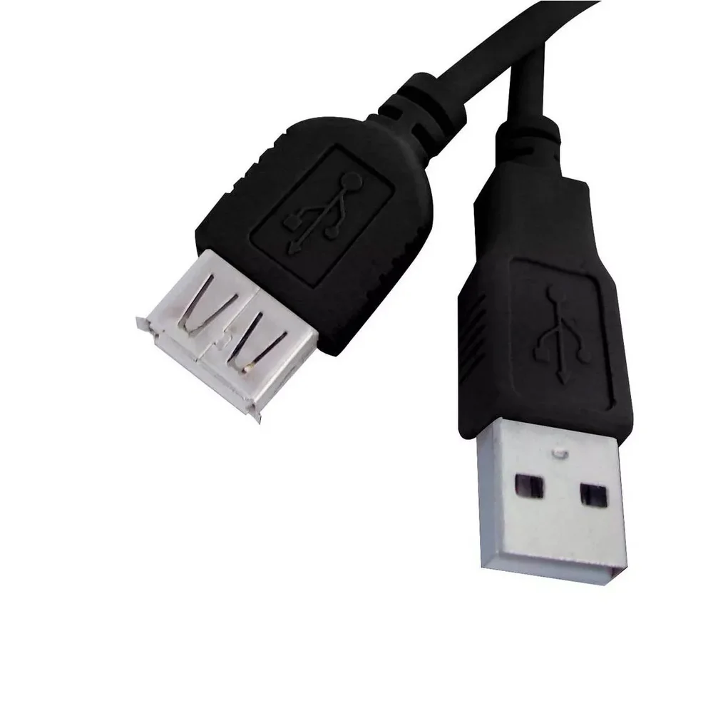Imagem 2 de 3 do produto Cabo Extensão Usb 2.0 Macho X Fêmea De 5 Metros