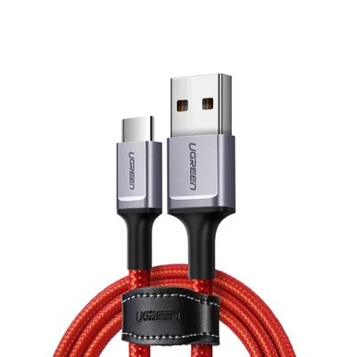 Cabo Usb-c Para Usb-a Vermelho 1 Metro Ugreen.