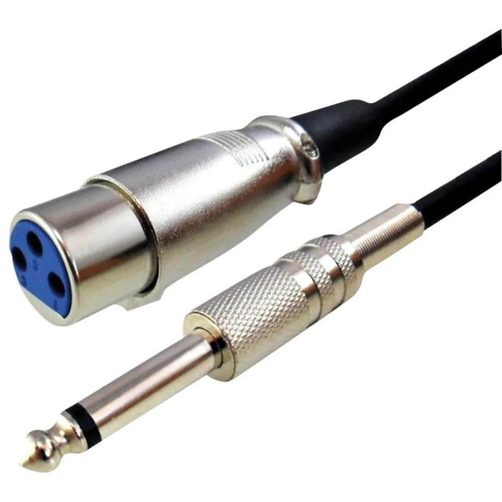 Imagem 2 de 5 do produto Cabo De Microfone P10 M X Cannon F