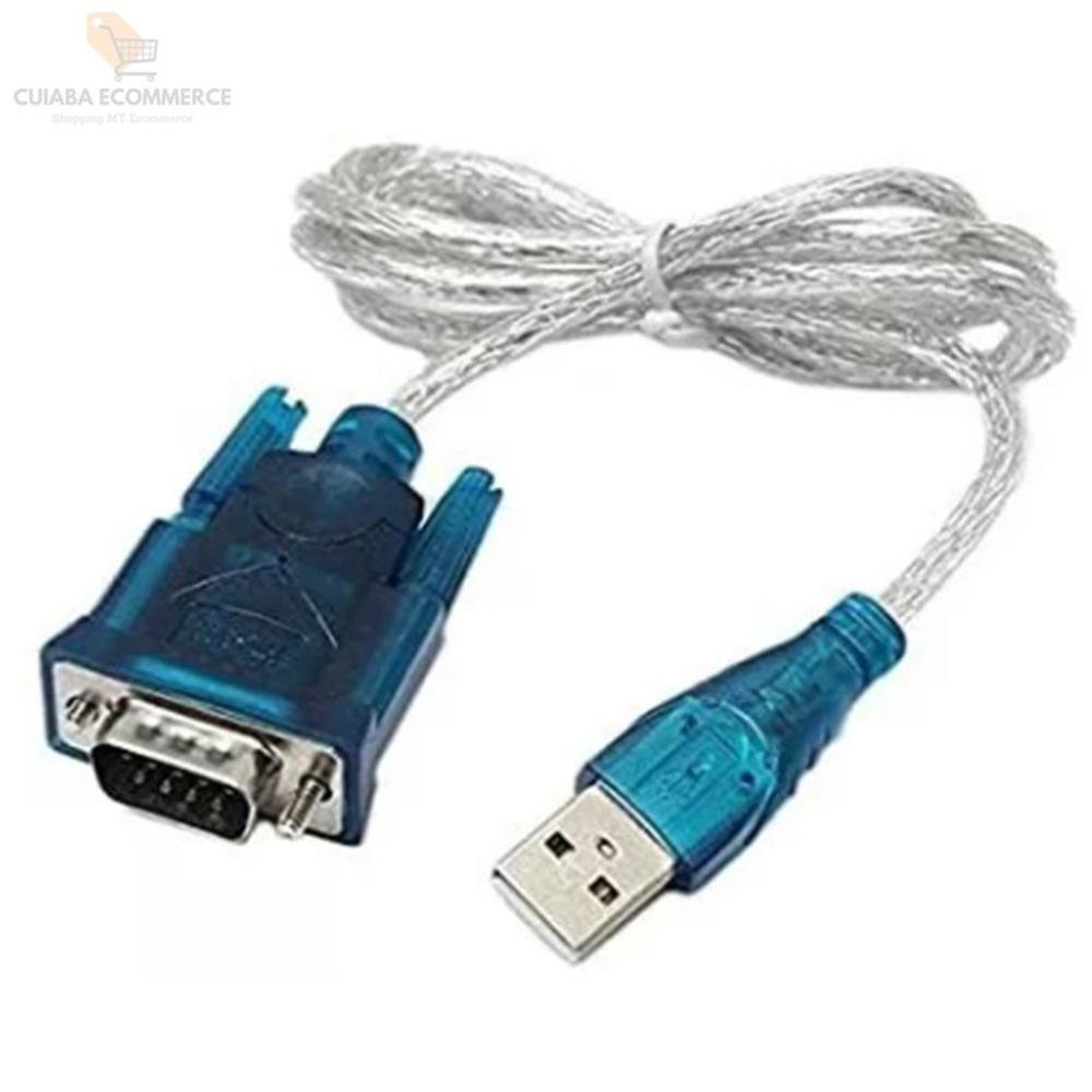 Imagem 2 de 4 do produto Cabo Adaptador Usb 2.0 Para Serial Rs 232 Db9 9 Pinos