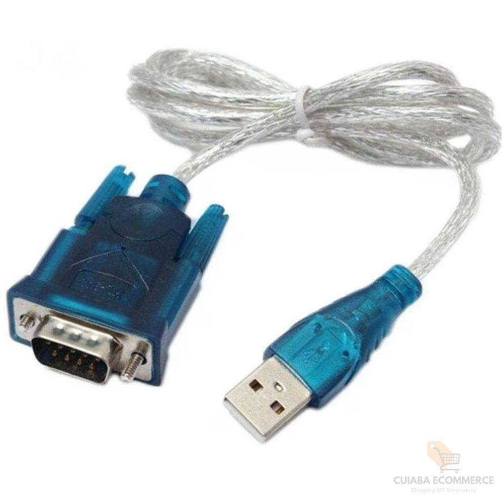 Imagem 3 de 4 do produto Cabo Adaptador Usb 2.0 Para Serial Rs 232 Db9 9 Pinos
