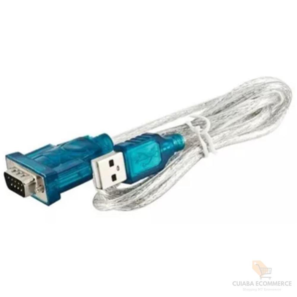 Imagem 4 de 4 do produto Cabo Adaptador Usb 2.0 Para Serial Rs 232 Db9 9 Pinos