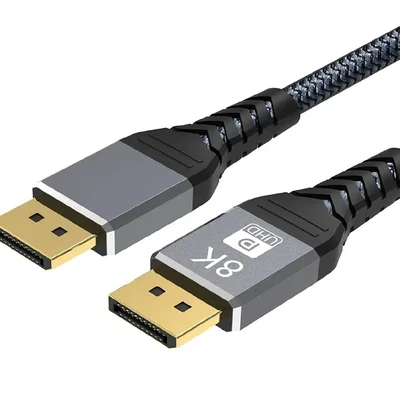 Cabo Trançado Displayport 8k/60hz 4k/144hz 2 Metros - Storm