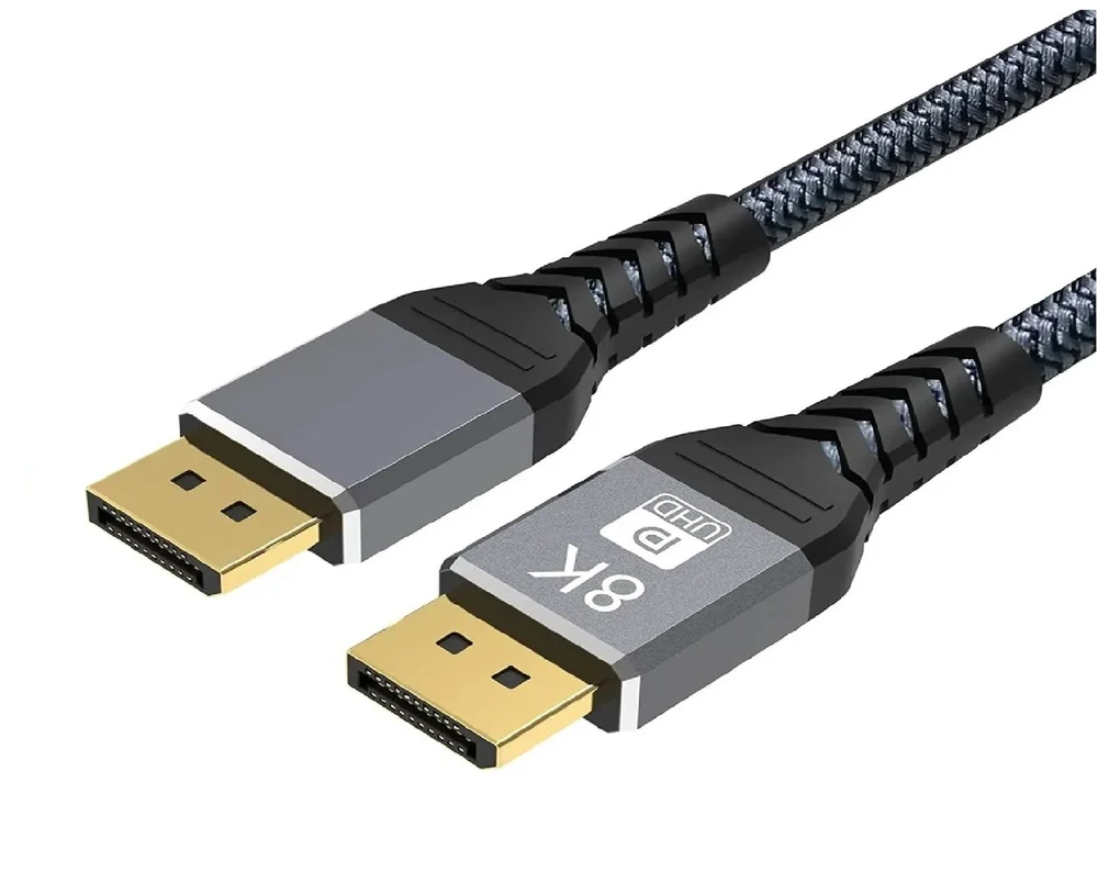 Cabo Trançado Displayport 8k/60hz 4k/144hz 2 Metros - Storm
