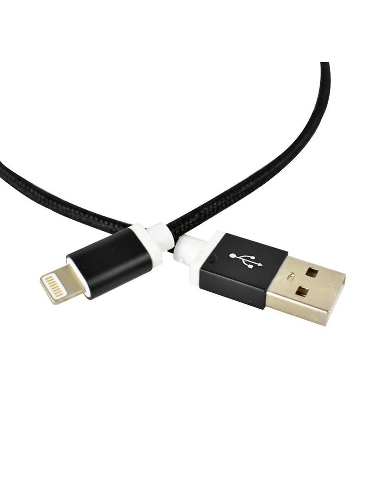 Imagem 3 de 5 do produto Cabo Usb Evus C-057 Lightning Fast Charge Preto 1,0m