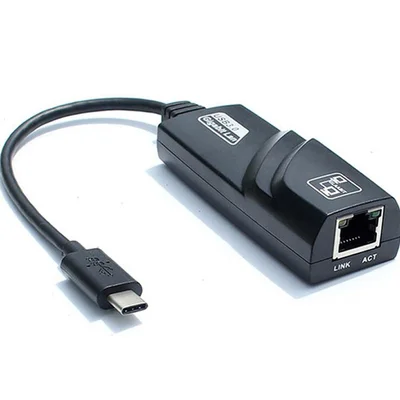Cabo Adaptador Usb-c X Gigabit Ethernet Rj45 10/100/1000 Mbps