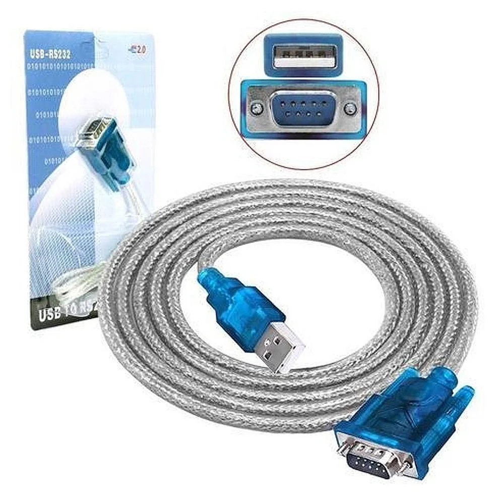 Imagem 2 de 4 do produto Cabo Conversor Serial Rs232 Usb 2.0 X Db09
