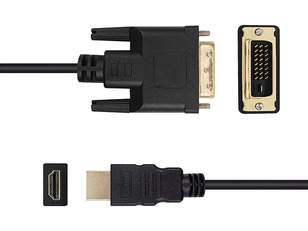 Imagem 4 de 4 do produto Cabo HDMI Macho X Dvi-d 24+1 Macho De 1,80 Metros