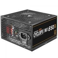Fonte Gamdias Cyclops M1-650b, 650w, 80 Plus Bronze, Pfc Ativo, Cabos Flat