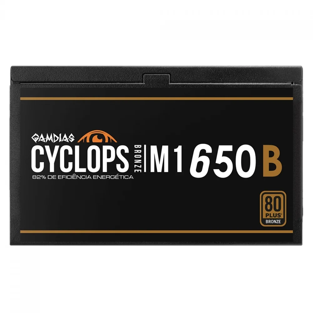 Imagem 4 de 5 do produto Fonte De Alimentação Gamdias Cyclops M1 650w 80plus