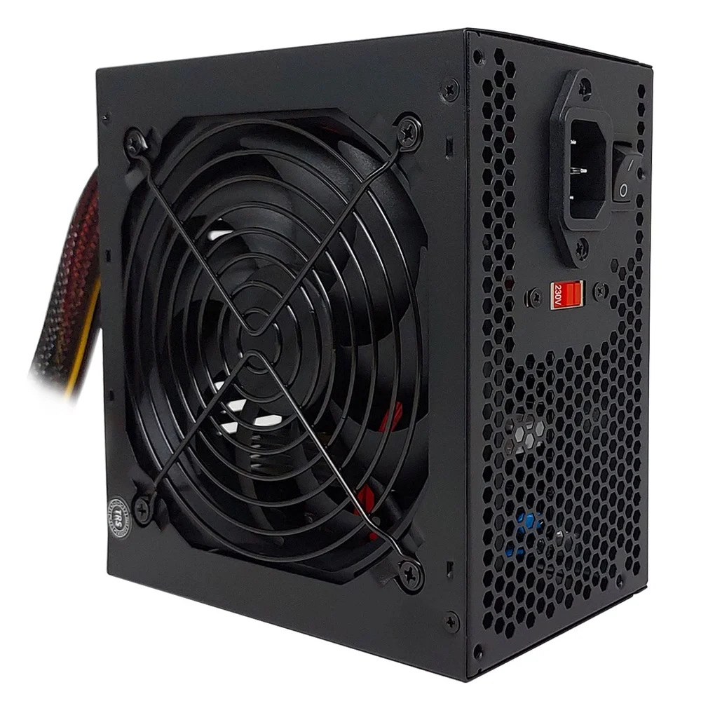 Imagem 2 de 5 do produto Fonte 500w Tronos, Atx, Bivolt Manual, Preto - Trs/5330-b