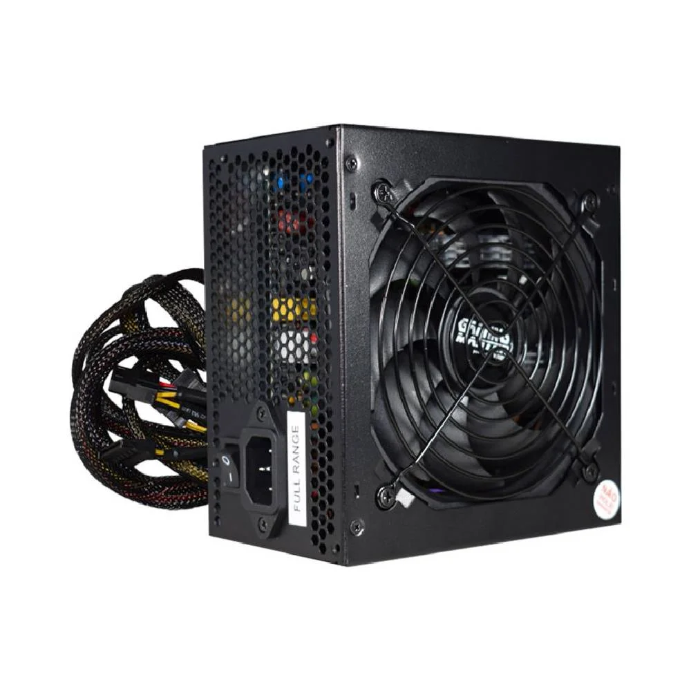 Imagem 2 de 5 do produto Fonte De Alimentação K-mex Ez8898b 600w 80 Plus Bronze Atx - Preto