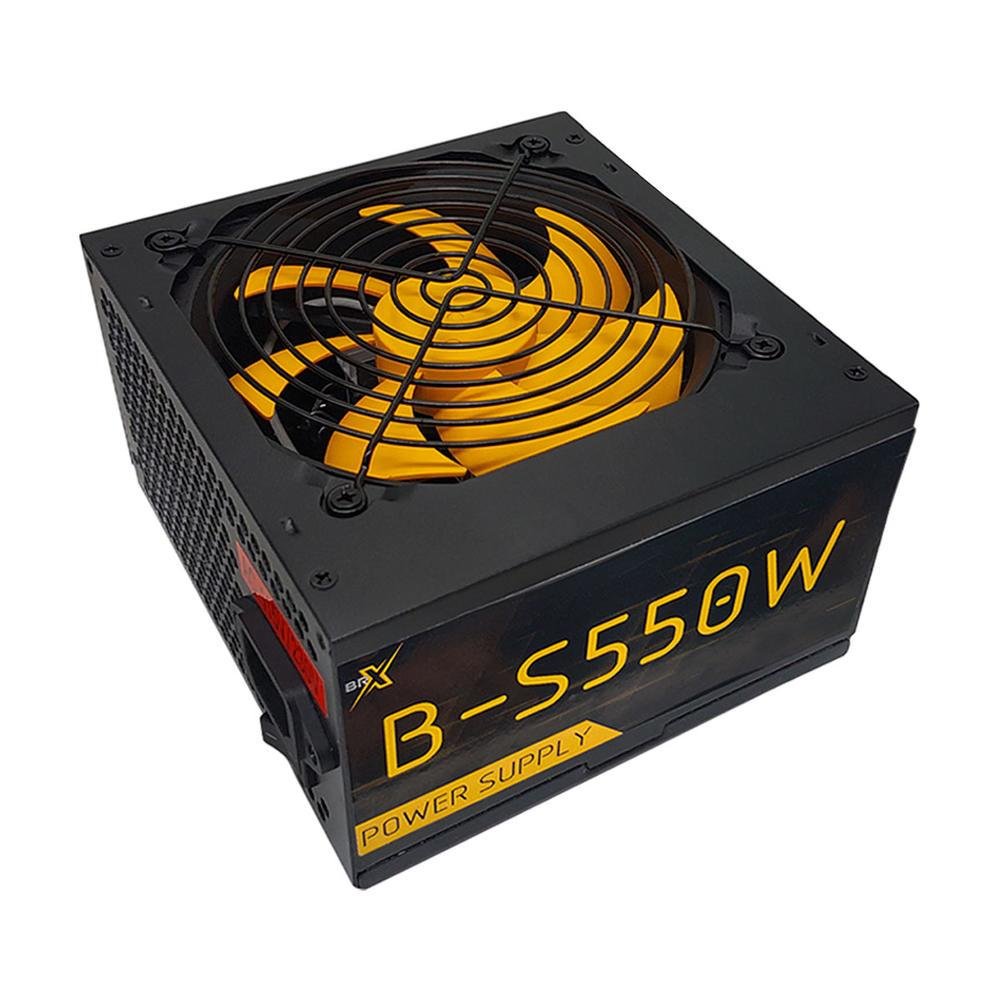 Imagem 4 de 5 do produto Fonte 550w Brx B-s550w, Atx, Bivolt Automático