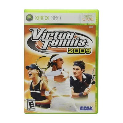 Jogo Virtua Tennis 2009 Xbox 360.