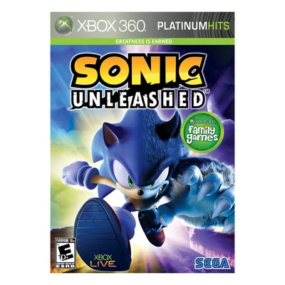 Sonic Unleashed XBOX 360 Novo