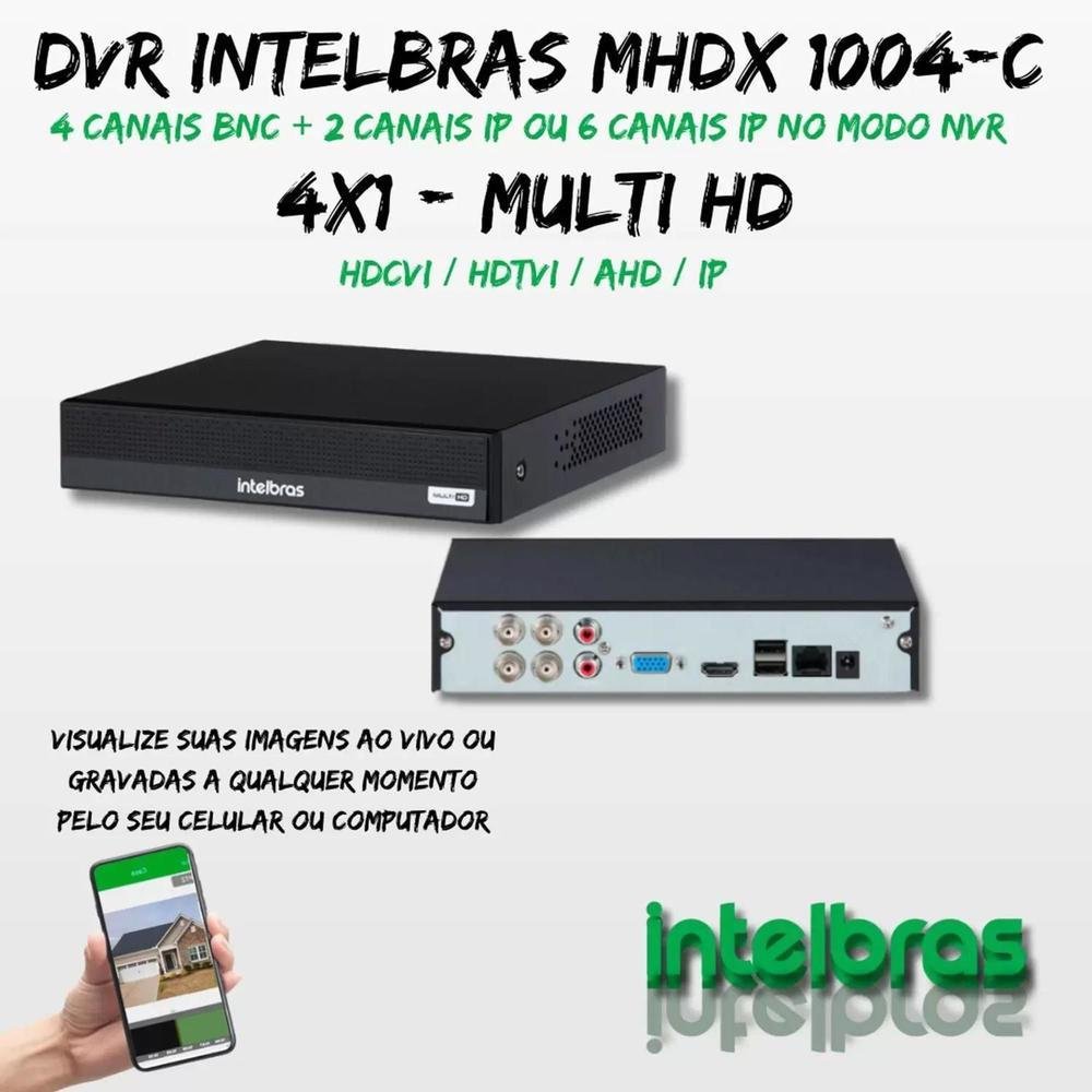 Kit 2 Cameras Segurança Intelbras Full Color Vhd 1120b Dvr 4ch Full C/ Hd 500gb Kit 2 Cameras Segurança Intelbras Full Color Vhd 1120b Dvr 4ch Full C/ Hd 500gb