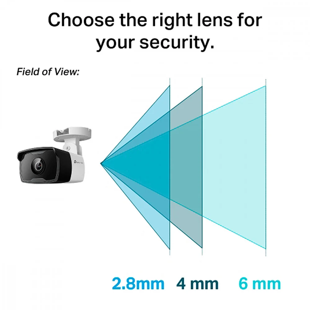 Camera Ip Cftv Poe Bullet Externa 4mp Vigi C340i