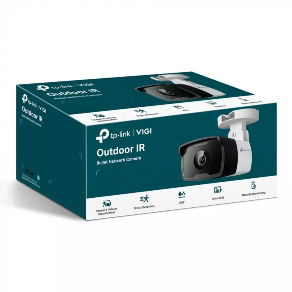 Camera Ip Cftv Poe Bullet Externa 4mp Vigi C340i