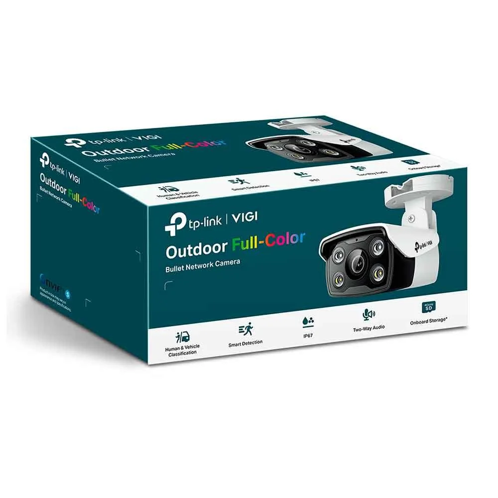 Camera Ip Cftv Poe Bullet Externa Colorida 3mp Vigi C330