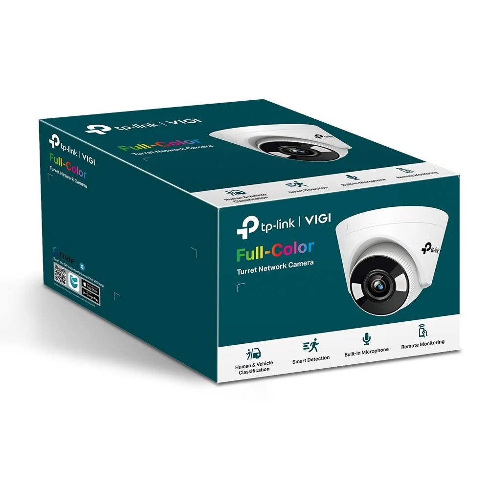 Imagem 2 de 4 do produto Camera Ip Cftv Poe Dome Interna Turret Colorida 4mp Vigi C440