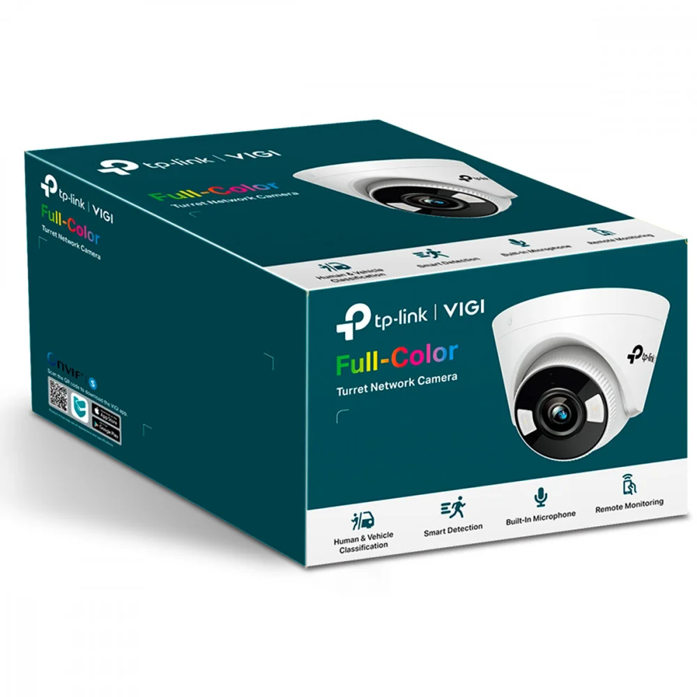 Imagem 3 de 5 do produto Camera Ip Interna Turret Tp-link Vigi C430 3mp Colorida Poe