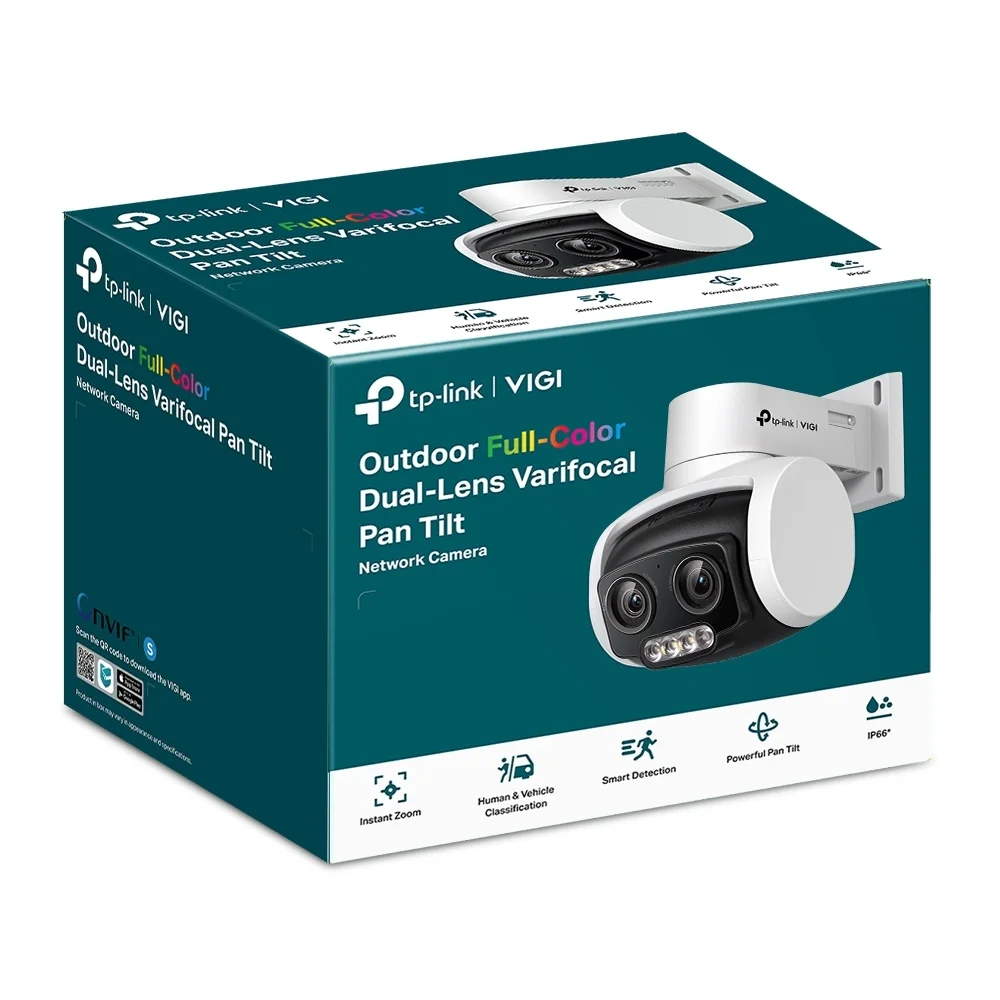Imagem 4 de 4 do produto Câmera Tp-link Pan/til 4mp Full-color Lente Dupla Vigi C540v