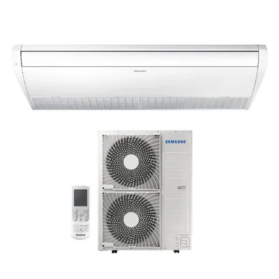 Ar Condicionado Cassete 4 Vias Samsung WindFree Inverter com Wifi 47000 BTUS Quente e Frio 220V AC048DXADKG/AZ