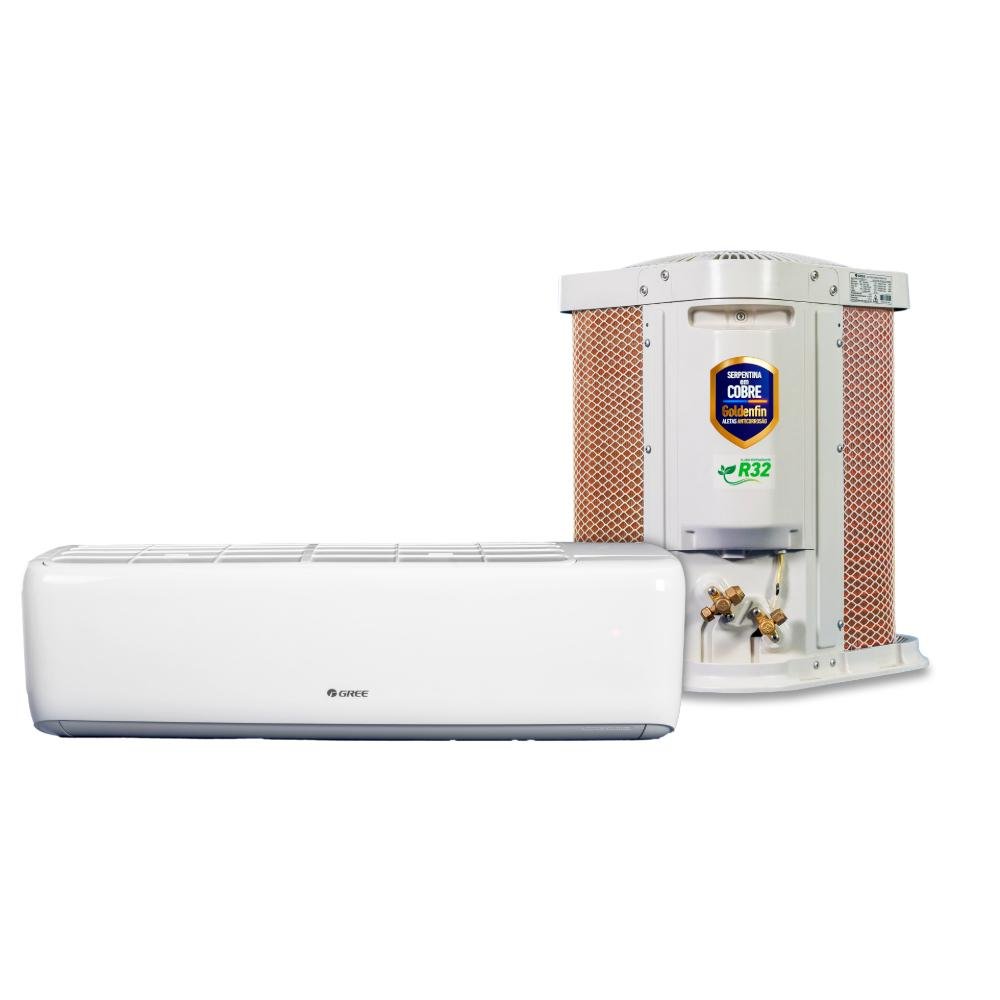 Ar Condicionado Split Hi Wall Inverter Gree 12000 Btus Frio G-top Auto R-32 220v
