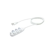 Extensão Eletrica 3 Tomadas Intelbras Ext 3005 10a Branco 5m.