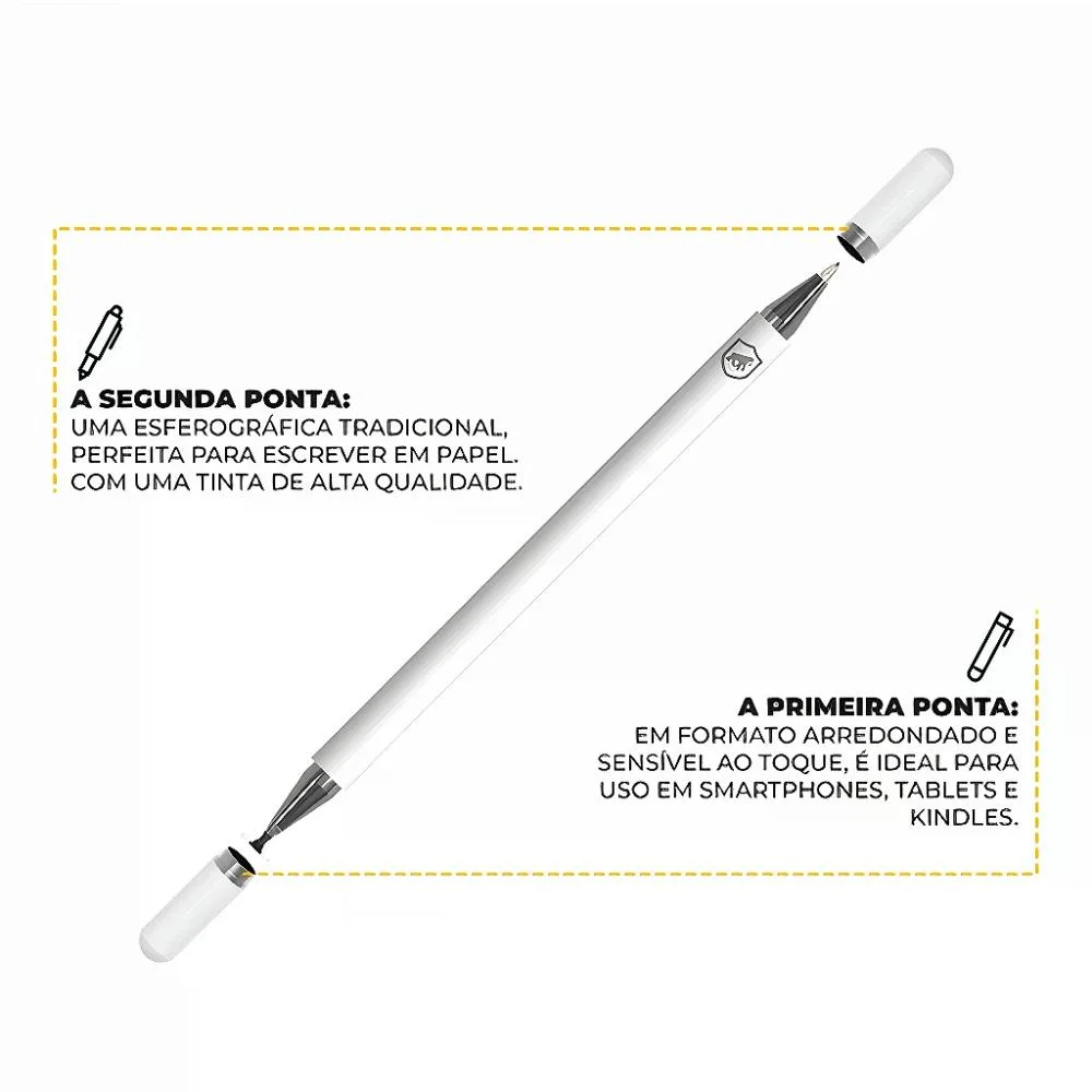 Imagem 3 de 5 do produto Caneta Dinamic Para Ipad 6ª Geração - Touch E Esferográfica - Gshield