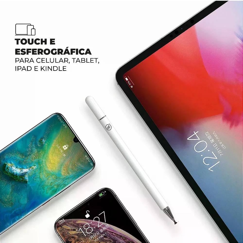 Imagem 4 de 5 do produto Caneta Dinamic Para Ipad 6ª Geração - Touch E Esferográfica - Gshield