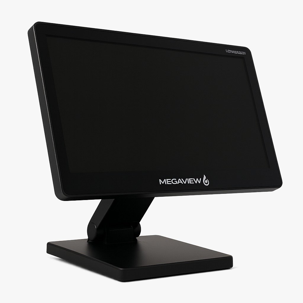 Monitor Touch Screen 15.6'' Wide HDMI Vga Bivolt Com Caneta Preto
