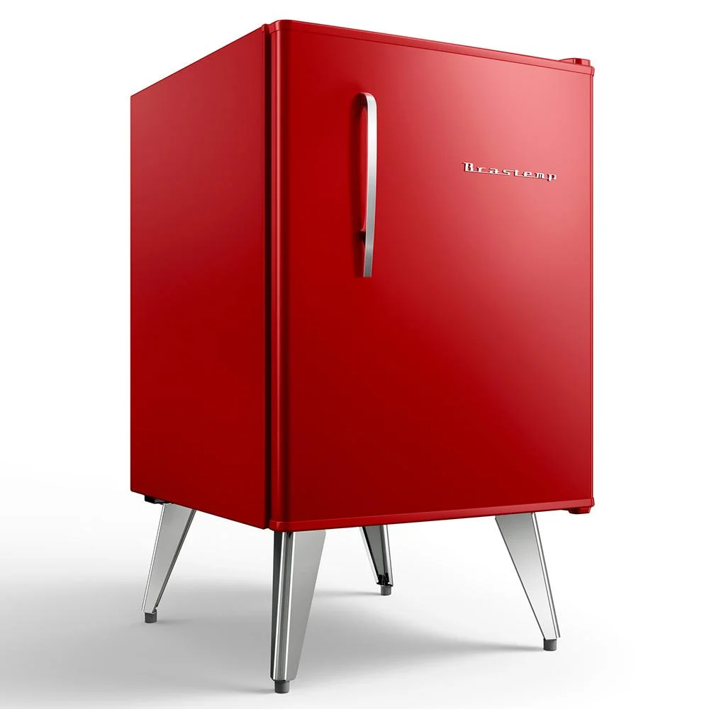 Imagem 5 de 5 do produto Frigobar Brastemp Retrô 76 Litros Classic Red - Bra08hv - 110.