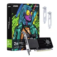 Placa De Vídeo Gt 610 PCyes Nvidia Geforce 2gb Ddr3 64 Bits Low Profile - Ppe610dr3lpbr